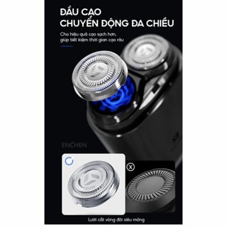 Máy cạo râu Enchen Electric Shaver K8 tùy chỉnh linh hoạt cạo dễ dàng và hiệu quả