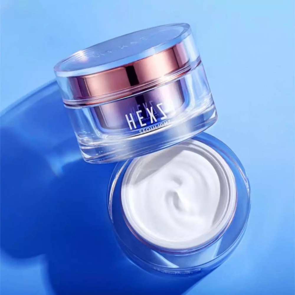Kem nâng tông Hexze Radiant Lazy Cream 50ml làm sáng da mỏng nhẹ không bết dính