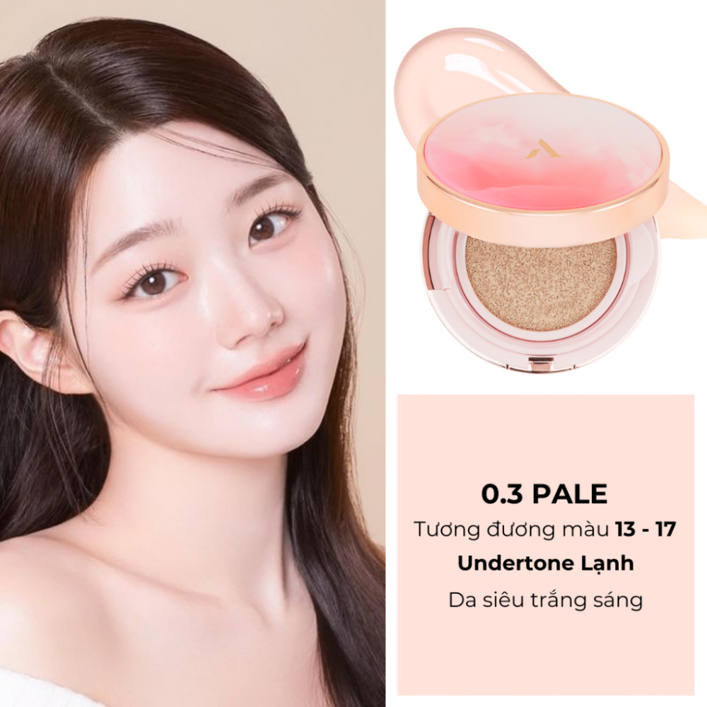 Phấn nước Aperire Day Dream Cover Cushion SPF50+/PA++++ 13g chống nắng và che phủ cho da