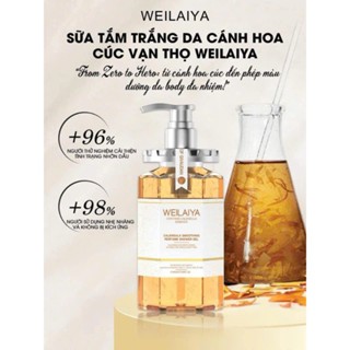 Sữa tắm tắm trắng Weilaiya Shower Gel 450ml giúp da mềm mại, trắng sáng