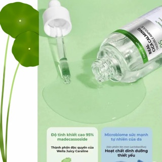 Tinh chất WELLAGE Real Ciaca Calming 95 Trouble Ampoule 50ml làm dịu làn da mụn, cấp ẩm chuyên sâu