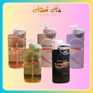 Sữa tắm Sexy Lady Parfum Creme Douche Body Wash 700ml làm sạch nhẹ nhàng hương thơm quyến rũ