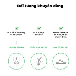 Tinh chất WELLAGE Real Ciaca Calming 95 Trouble Ampoule 50ml làm dịu làn da mụn, cấp ẩm chuyên sâu