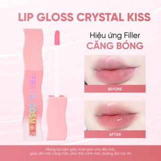 Son tint bóng Freya Cosmo Lip Gloss Crystal Kiss 1.5g dưỡng môi căng mọng