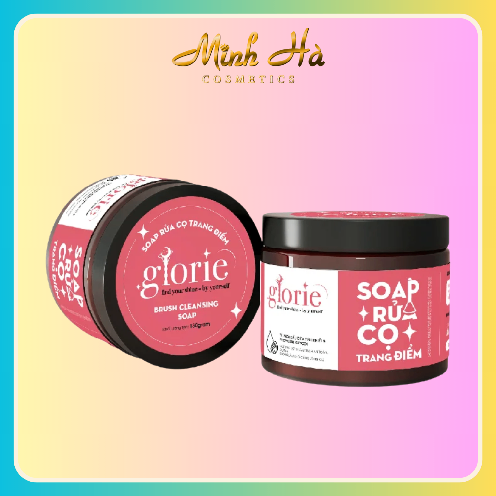 Soap Rửa Cọ Trang Điểm Glorie Brush Cleansing Soap 130g
