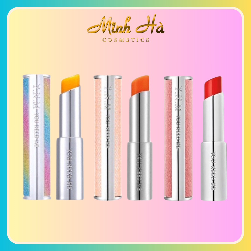 Son dưỡng đổi màu YNM Rainbow Honey Lip Balm 3.8g dưỡng ẩm môi chống nắng