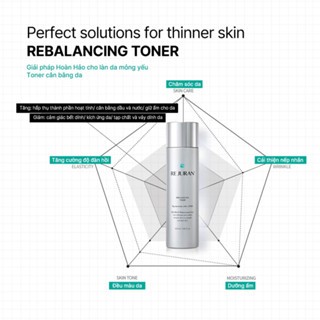 Nước hoa hồng REJURAN Rebalancing Toner 120ml dưỡng ẩm làm dịu da