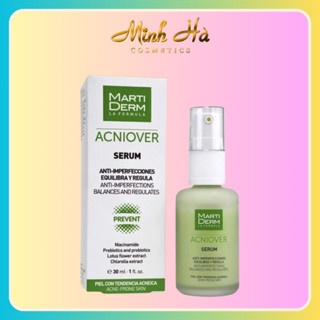 Tinh chất MartiDerm Acniover Serum Prevent 30ml giảm mụn và kiểm soát dầu