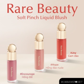Má hồng dạng kem Rare Beauty Soft Pinch Dewy Liquid Blush 1.43ml chất kem dễ lên màu siêu tự nhiên