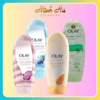 Sữa tắm Olay Moisture Ribbons Plus 532ml dưỡng ẩm làm sáng da