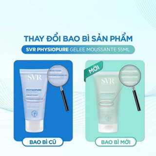 Gel rửa mặt SVR Sebiaclear + Physiopure Gelee + Topialyse Lavant 400ml giúp làm sạch sâu, kiểm soát dầu và ngăn mụn