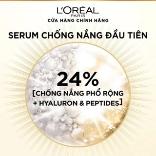 Serum chống nắng Loreal UV Defender Sun-Repair Invisible Serum SPF 50+ PA++++ 30ml mỏng nhẹ hỗ trợ cải thiện da