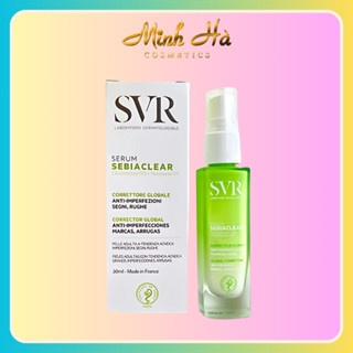 Serum SVR Sebiaclear Gluconolactone 14% + Niacinamide 4% 30ml giảm mụn, mờ nám, làm mềm mịn da