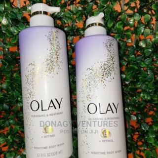 Sữa tắm Olay Regenerist Niacinamide, Olay Retinol 591ml (Bản Mỹ) dưỡng ẩm trắng da cung cấp B3