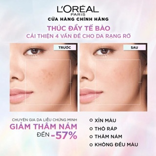 Tinh chất sáng da Loreal Paris Glycolic-bright Glycolic Acid Serum 30ml giảm thâm nám làm đều màu da