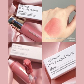 Má hồng dạng kem Rare Beauty Soft Pinch Dewy Liquid Blush 1.43ml chất kem dễ lên màu siêu tự nhiên