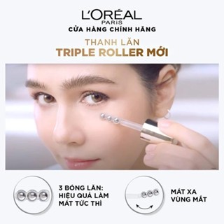 Serum dưỡng da vùng mắt Loreal Revitalift 2.5% Hyaluronic Acid + Caffeine Eye Serum 20ml giảm bọng mắt mờ quầng thâm