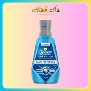Nước súc miệng Crest Pro-Health Advantage 1l bảo vệ răng miệng, mang lại hơi thở thơm mát