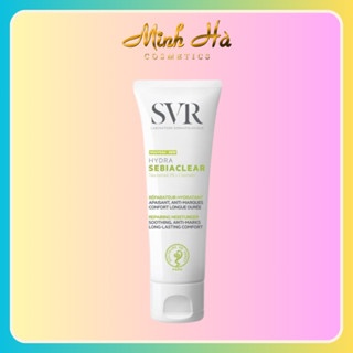 Kem dưỡng ẩm cho da dầu mụn SVR Sebiaclear Hydra 40ml dưỡng da mềm mịn và làm mờ vết thâm mụn