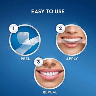 Tách lẻ 1 miếng dán Crest 3D Whitestrips Levels 12 làm trắng răng tiện lợi dễ sử dụng