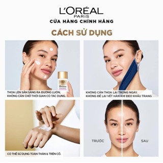 Kem chống nắng Loreal 20x UV Defender Serum Invisible Resist SPF50+ PA++++ 50ml (vạch đỏ) bảo vệ da làm đều màu da