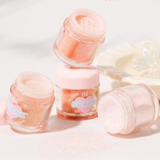 Phấn nhũ mắt trang điểm dạng bột Highlight XIXI 2g dạng bột lấp lánh ánh nhũ kim tuyến