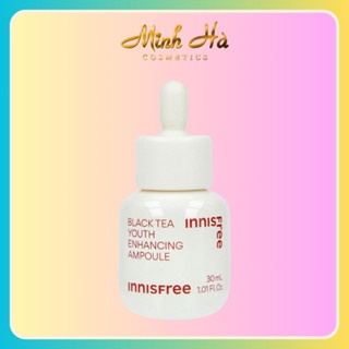 Tinh chất Innisfree Black Tea Youth Enhancing Ampoule 30ml ngăn ngừa lão hóa làm dịu da