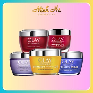 Kem dưỡng da Olay Regenerist Hydrating Moisturizer 48g giúp cấp ẩm, chống lão hóa, sáng da