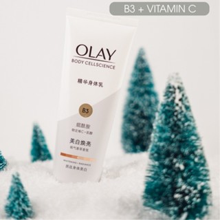 Sữa dưỡng thể trắng da Olay B3 + Vitamin C Optic Glow & Radiance 90g trắng da mịn màng