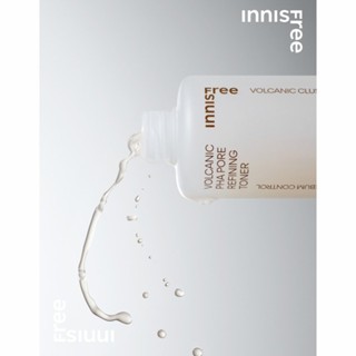 Nước hoa hồng Innisfree Volcanic PHA Pore Refining Toner 170ml làm sạch kiểm soát bã nhờn