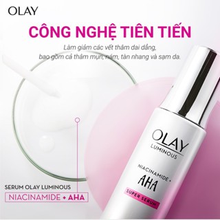 Serum Olay Luminous Niacinamide Super Serum 30ml giảm thâm sáng da ngăn ngừa lão hóa