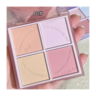Phấn má hồng XIXI 4 ô D511 10g chất phấn mềm mịn lì bền màu
