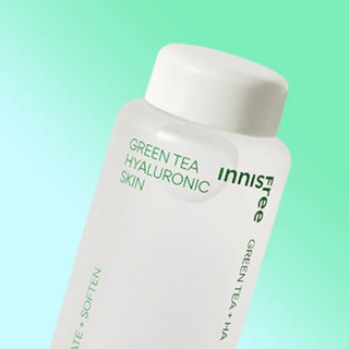 Nước hoa hồng Innisfree Green Tea Hyaluronic Skin 170ml (Mẫu mới) cấp ẩm làm sạch da