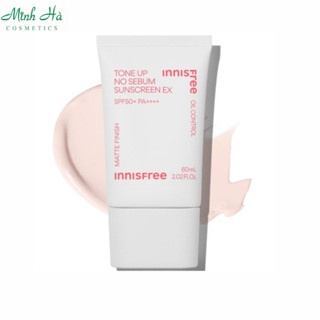 Kem chống nắng Innisfree Tone Up No Sebum Sunscreen EX 60ml kiềm dầu bảo vệ da