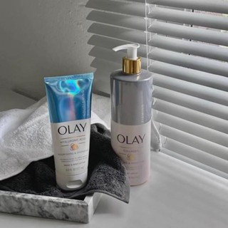 Dưỡng thể dưỡng ẩm và trắng da Olay B3 Hydrating Body Lotion 502ml bản Mỹ tái tạo lại làn da săn chắc