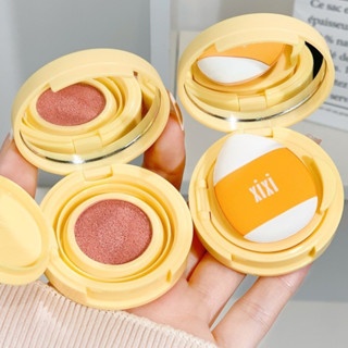 Phấn má hồng dạng kem XiXi Summer Oxygen Pure Cushion Blush 1.6g kết cấu mỏng nhẹ lên màu chuẩn