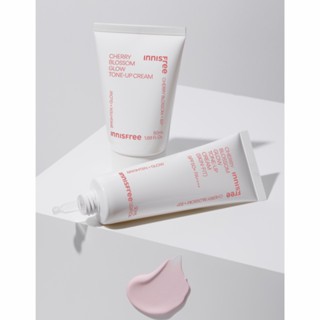 Kem dưỡng Innisfree Cherry Blossom Glow Tone-Up Cream + B3 50ml cấp ẩm cải thiện tông da