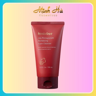 Sữa rửa mặt Innisfree Jeju Pomegranate Revitalizing Foam Cleanser 150ml dưỡng ẩm và chống lão hóa