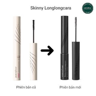 Mascara Innisfree Skinny LongLongCara 3.5g giúp làm dài mi