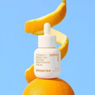 Serum Innisfree Vitamin C Green Tea Enzyme Brightening 30ml dưỡng trắng da mờ thâm mụn