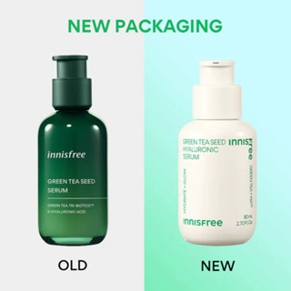 Serum trà xanh Innisfree Green Tea Seed Hyaluronic Serum 30ml tăng cường độ ẩm, hàng rào bảo vệ da, làm dịu da