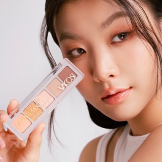 Bảng phấn mắt trang điểm 5 ô Vacosi Meteor Eyeshadow 10g chất phấn mịn dễ tán