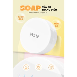 Hộp vệ sinh cọ trang điểm Vacosi Makeup Cleanser Kit DC14 tiện lợi dễ dàng sử dụng