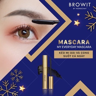 Mascara Browit By Nongchat My Everyday Mascara 5.5g cho đôi mi cong vút lâu trôi
