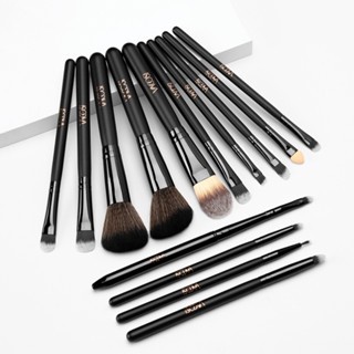 Bộ cọ 14 cây Vacosi (Ví cam) lông cọ mềm mại và phù hợp cho từng vùng makeup