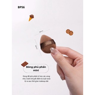 Set 4 bông trang điểm Vacosi BP56 chất bông mềm mịn đa công dụng