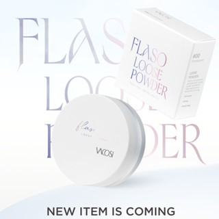 Phấn phủ bột trang điểm siêu mịn Vacosi Flaso Loose Powder 6g kiềm dầu lành tính và cảm giác thoải mái
