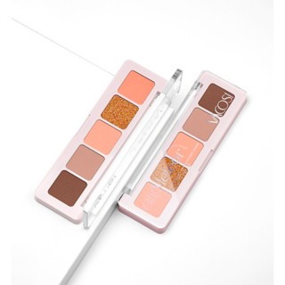Bảng phấn mắt trang điểm 5 ô Vacosi Meteor Eyeshadow 10g chất phấn mịn dễ tán