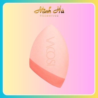 Bông phấn Vacosi vạt xéo phủ Silicone PH06 đàn hồi mềm mại