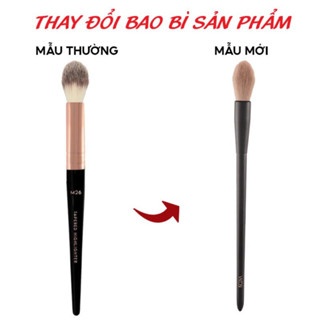 Cọ đánh bắt sáng và má Vacosi Tapered Highlighter Brush M26 5g nhỏ gọn dễ dàng sử dụng